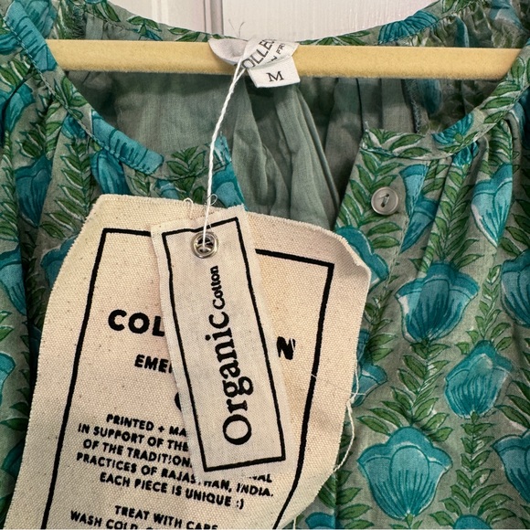 NWT Emerson Fry Frances Green Women's Top - Picture 2 of 4